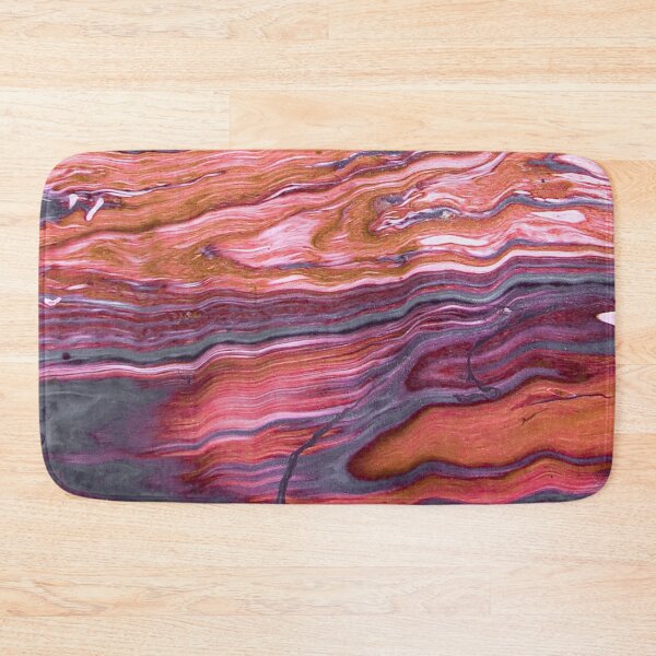 Item preview, Hydro Dipped Cinnamon Mauve Geode designed and sold by ArtRoomOregon.