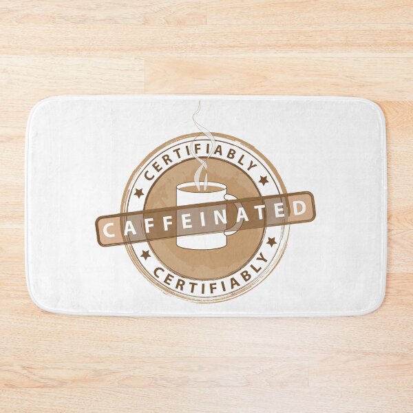 Item preview, Coffee Certifiably Caffeinated Stamp designed and sold by PEHardy-Designs.