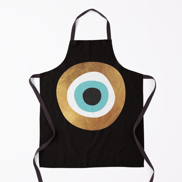 Item preview, Gold Evil Eye Bohemian Charm designed and sold by Inogitna Designs.