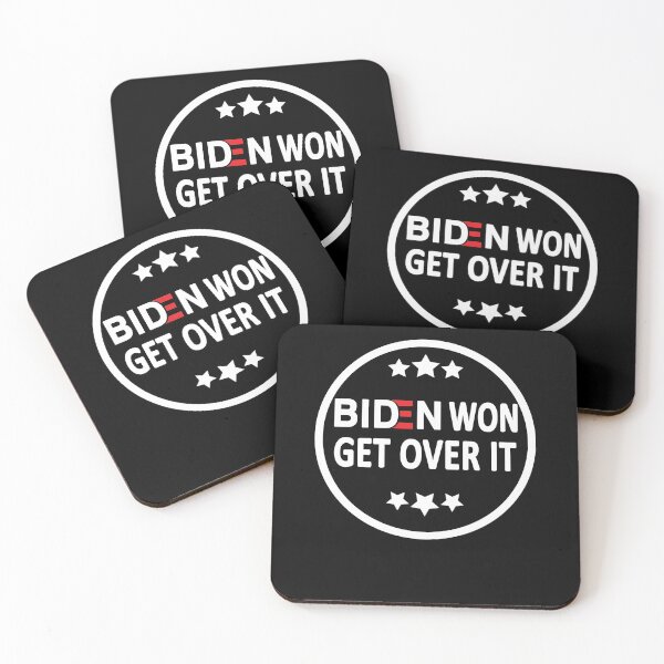 Item preview, biden won get over it, 46>45 designed and sold by Mirnamar.