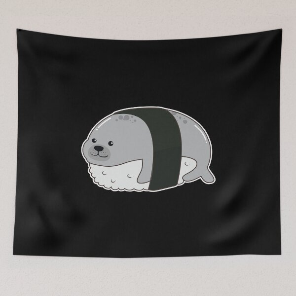 Item preview, Seal as Sushi designed and sold by Snabdesign84.