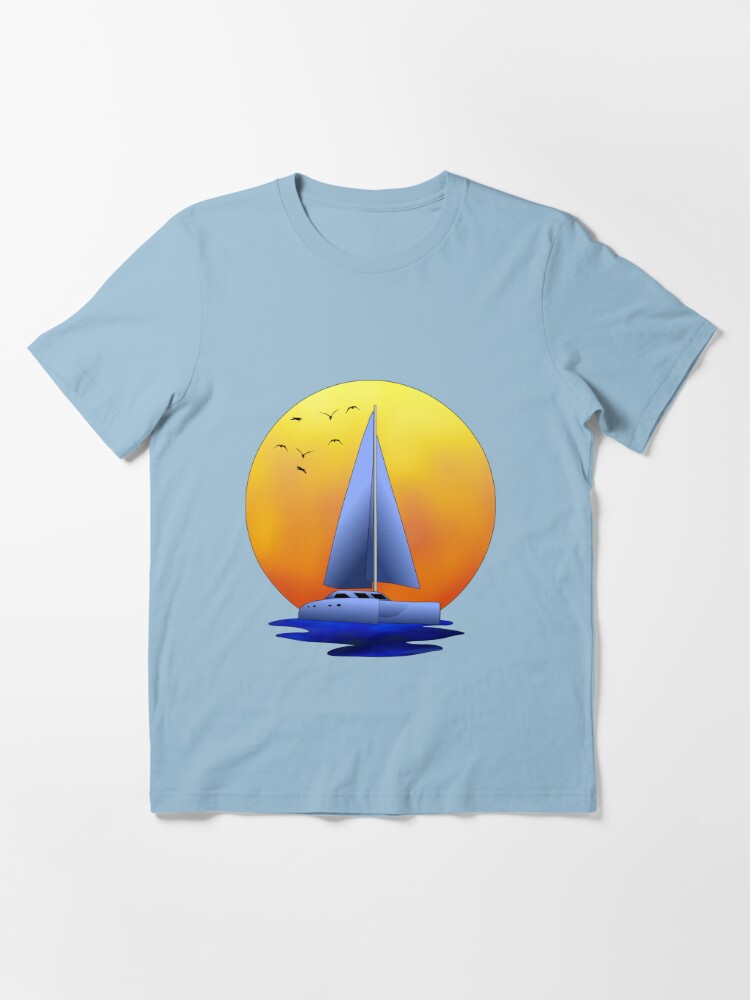 catamaran sailboat t shirt designs