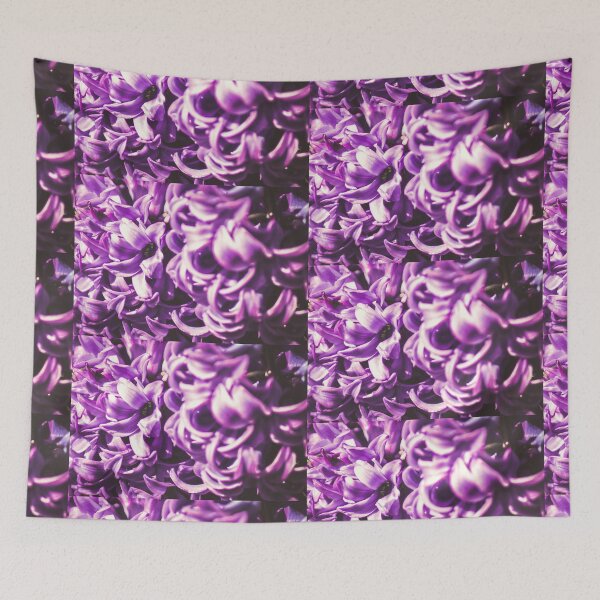 Item preview, Purple Floral Pattern designed and sold by Paw-Living.