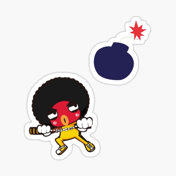 nunchaku Sticker