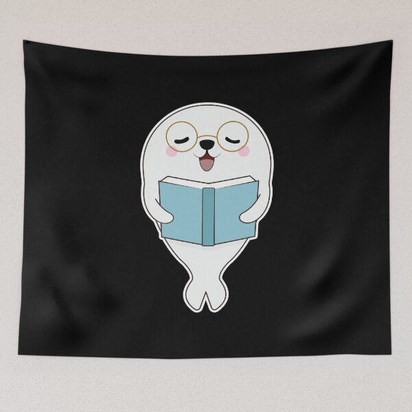 Item preview, Seal at Reading one Book designed and sold by Snabdesign84.