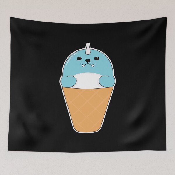 Item preview, Seal with Ice cream cone designed and sold by Snabdesign84.