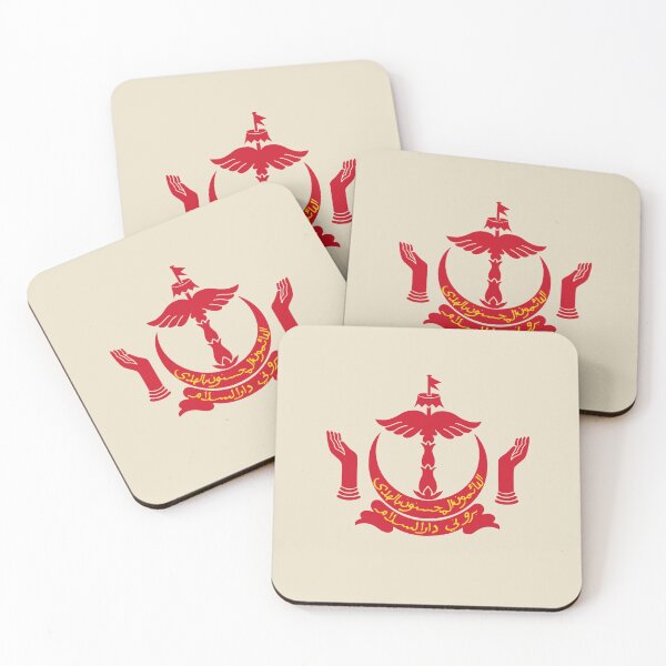 Item preview, National Emblem of Brunei, Country Coat of Arms designed and sold by webdango.