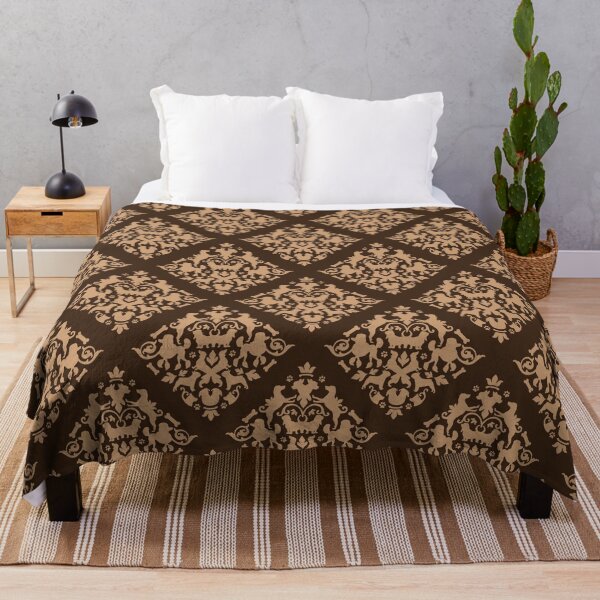 Item preview, Dog Damask designed and sold by PeachPaisleyPro.