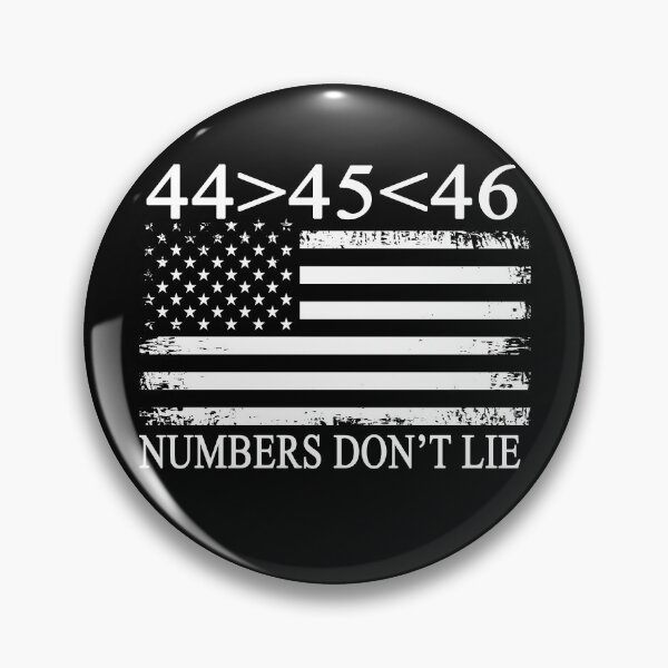 Item preview, 44>45<46, biden won get over it, 46>45 designed and sold by Mirnamar.
