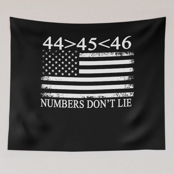 Item preview, 44>45<46, biden won get over it, 46>45 designed and sold by Mirnamar.