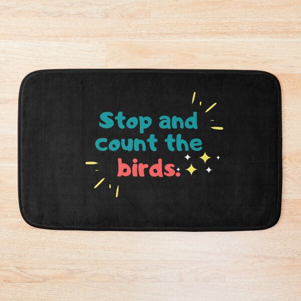Item preview, Bird watching stop and count the birds designed and sold by TheWaterBirds.