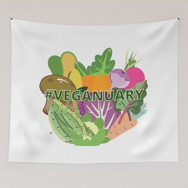 Item preview, Veganuary designed and sold by crikz.