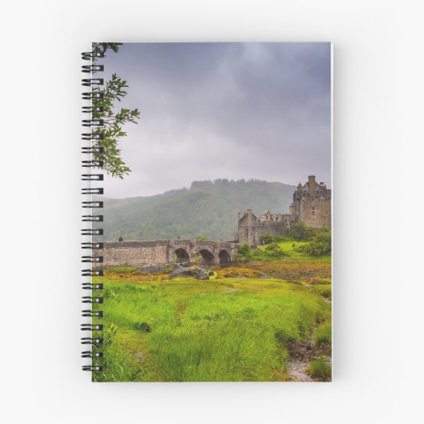 Item preview, Looking out to Eilean Donan Castle, on an overcast day in the Scotland designed and sold by SnapTPhotograph.