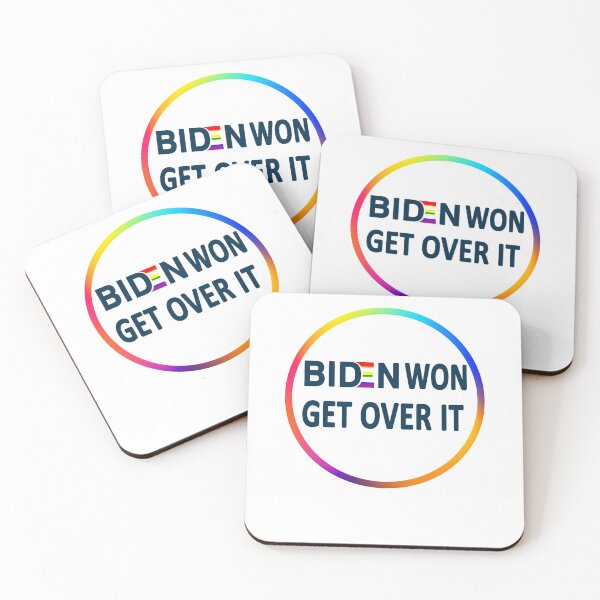 Item preview, biden won get over it, 46>45 designed and sold by Mirnamar.