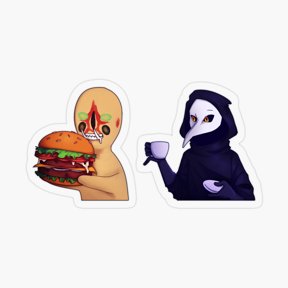 SCP-173 Chibi Sticker for Sale by Foxcada