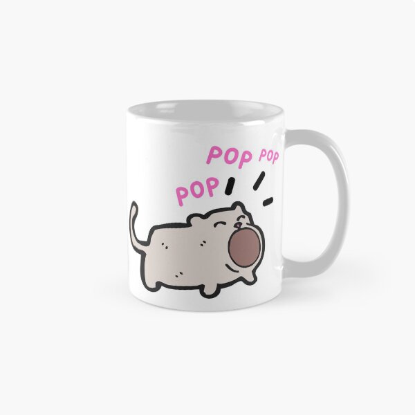 Item preview, Funny Popping Cat Lip Synch Meme designed and sold by Beluved.