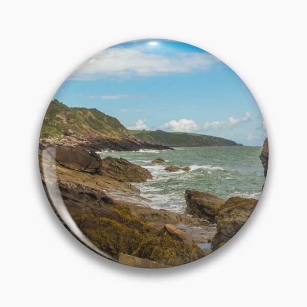 Item preview, A view rocky coastline at low tide with seaweed on the rocks, at Abbey Burnfoot, in southern Scotland designed and sold by SnapTPhotograph.