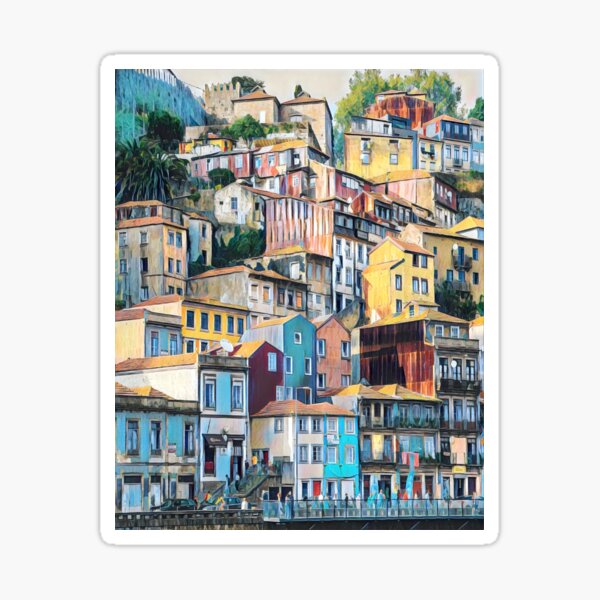 Les rues de Porto Sticker