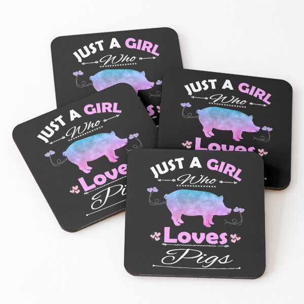 Item preview, Just A Girl Who Loves Pigs designed and sold by PRINTED ..