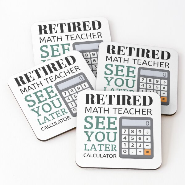Item preview, Retired Math Teacher Funny Math Teacher Retirement,Best gift for teacher on his retirement,Retirement gift for momTeacher designed and sold by Essakhi12.