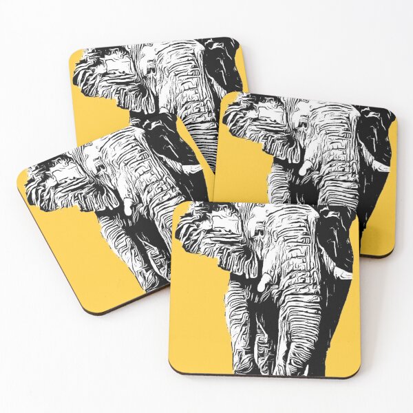 Item preview, Big Elephant shade 2 designed and sold by AJSkinnerPrints.