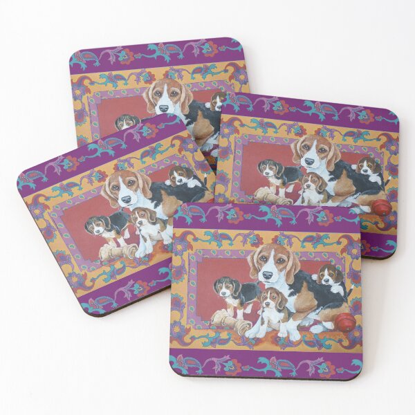 Item preview, Beagles designed and sold by M. E.  Bilisnansky McMorrow.