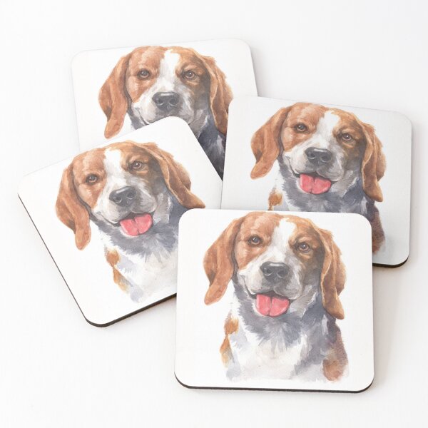 Item preview, Beagle dog portrait dogs pet pets puppy art cute Beagles  designed and sold by Coolstuff4you71.