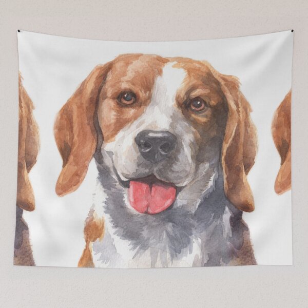 Item preview, Beagle dog portrait dogs pet pets puppy art cute Beagles  designed and sold by Coolstuff4you71.