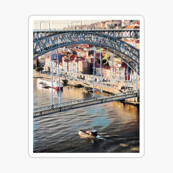 Rues de Porto Sticker
