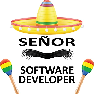 Artwork thumbnail, Senior Software Developer by GeekHeadDesigns