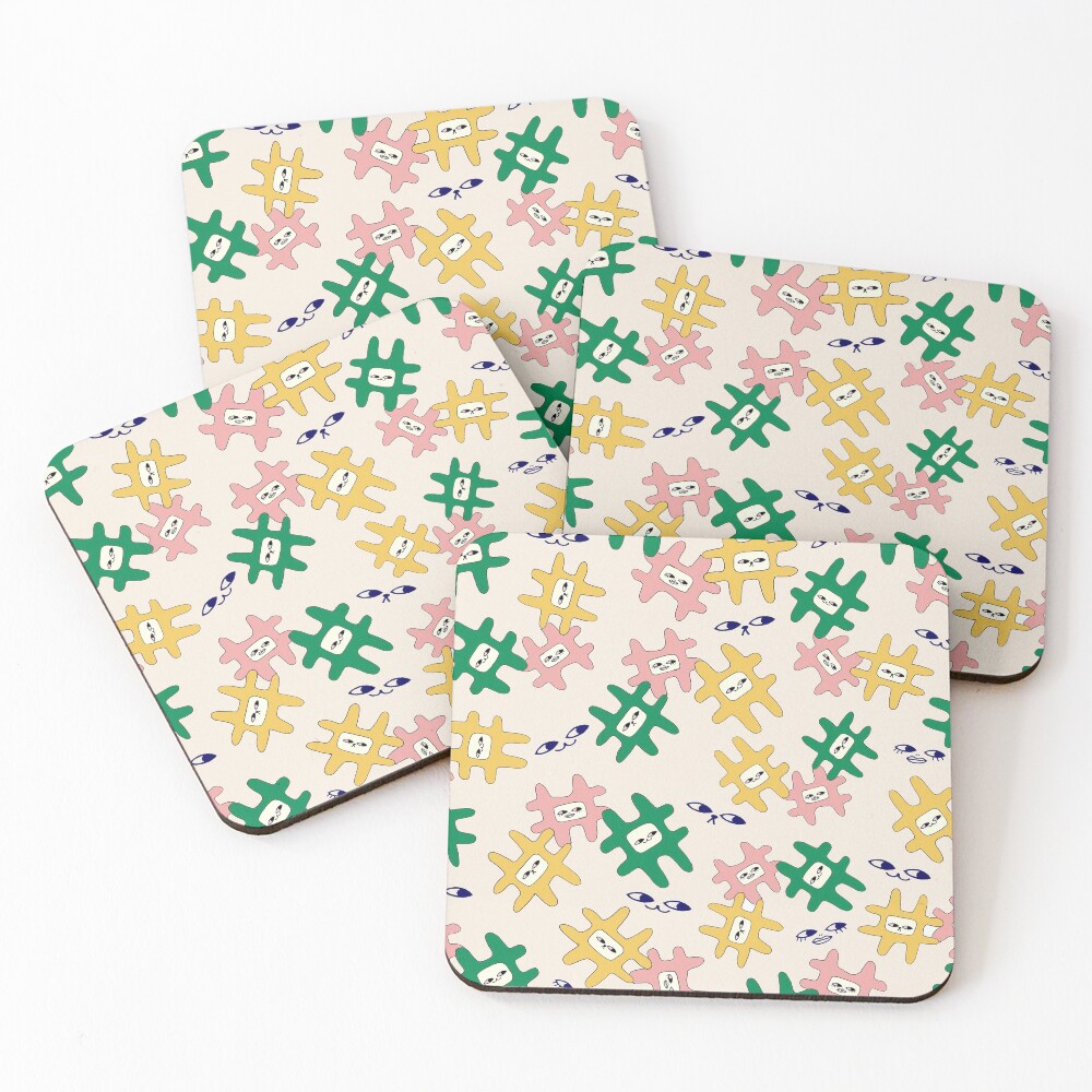 Item preview, Coasters (Set of 4) designed and sold by roonee.