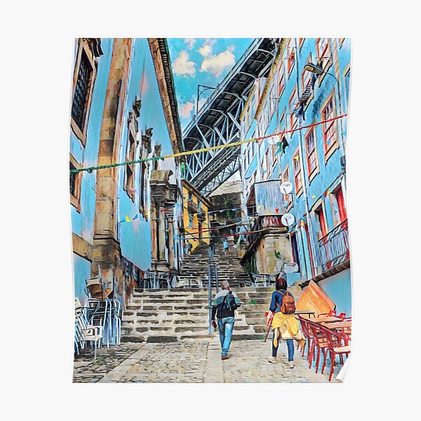 Porto streets Poster