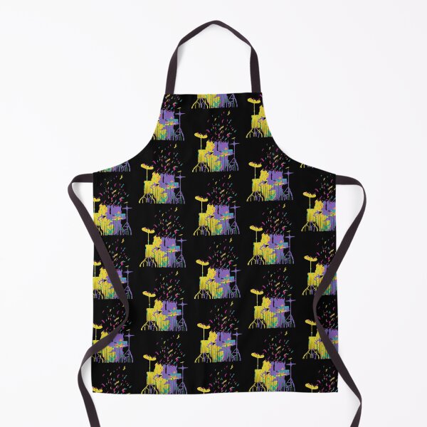 Item preview, Colorful Dissolving Drummer Playing Drums designed and sold by UpYourSelf.