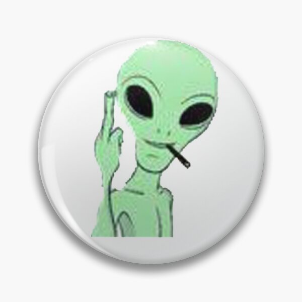 Item preview, Alien middle finger designed and sold by ciarahenriques.