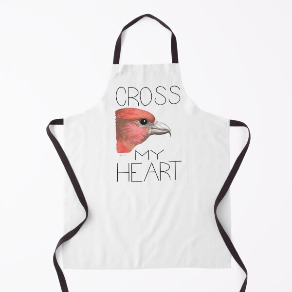 Item preview, Cross My Heart (Red Crossbill) designed and sold by LauraWolfArtist.
