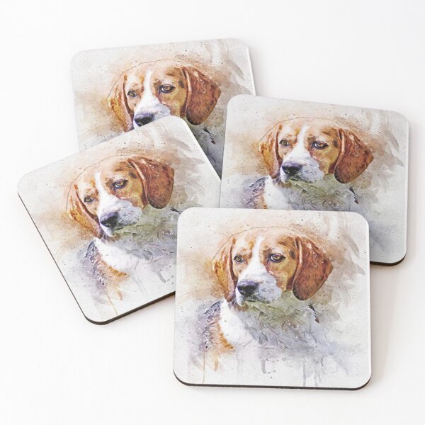 Item preview, Beagle dog portrait dogs pet pets puppy art cute Beagles  designed and sold by Coolstuff4you71.