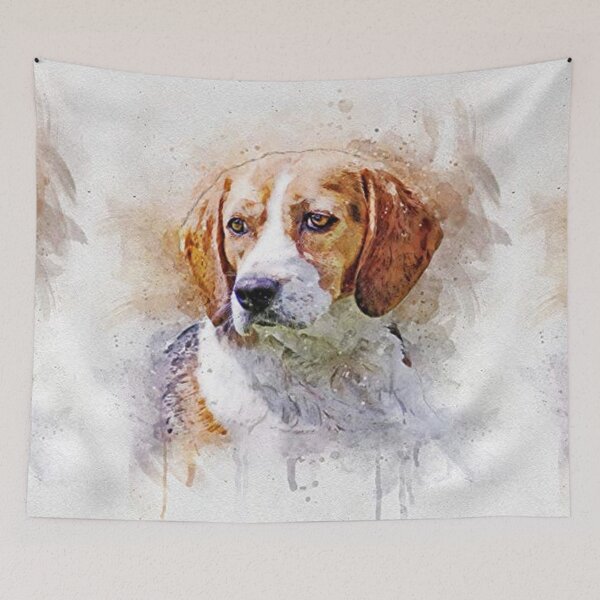 Item preview, Beagle dog portrait dogs pet pets puppy art cute Beagles  designed and sold by Coolstuff4you71.