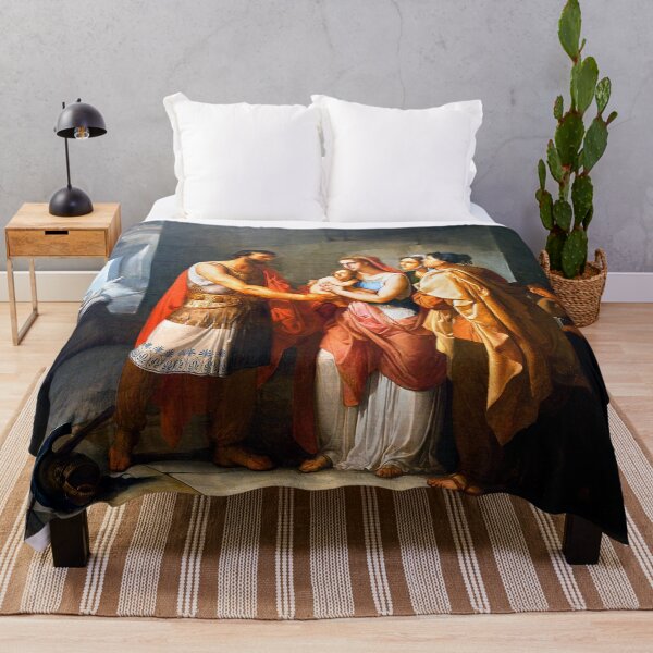 Item preview, Hector greets Andromaca and Astyanax designed and sold by brushandframes.