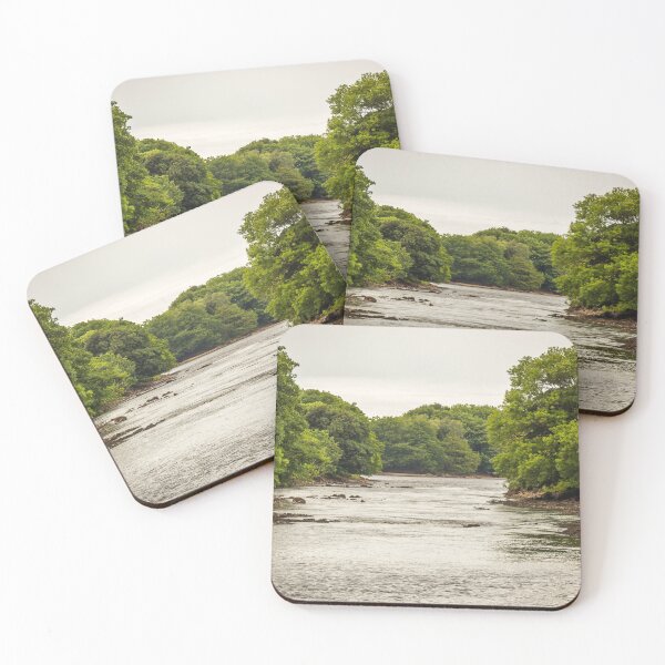 Item preview, Looking downstream on a tree lined the River Dee in Galloway, Scotland designed and sold by SnapTPhotograph.