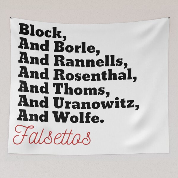 Item preview, Falsettos Cast (Lastnames) designed and sold by Alaina Fritzinger.