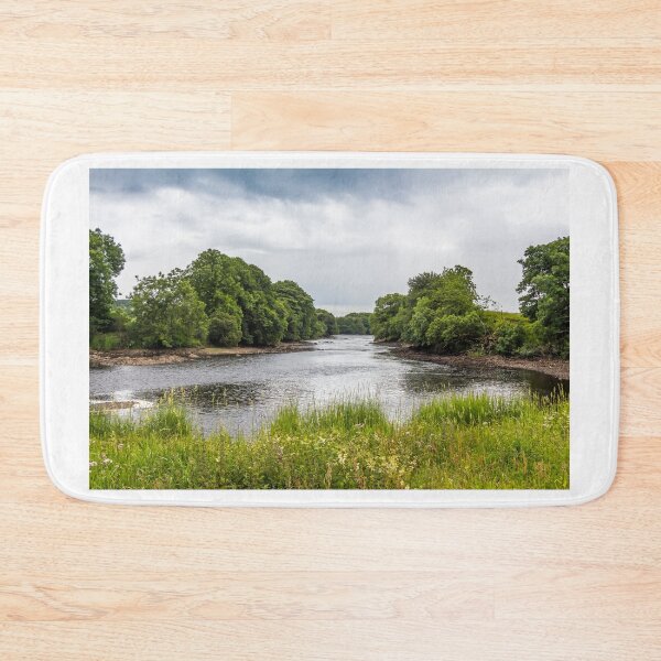 Item preview, Looking downstream on the River Dee on a cloudy summers day in Galloway, Scotland designed and sold by SnapTPhotograph.