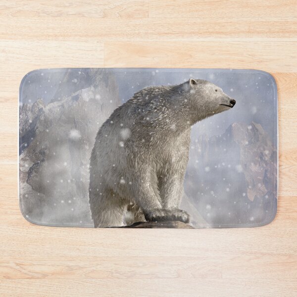 Item preview, Polar Bear in a Snow Storm designed and sold by Daniel Eskridge.