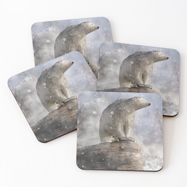 Item preview, Polar Bear in a Snow Storm designed and sold by Daniel Eskridge.