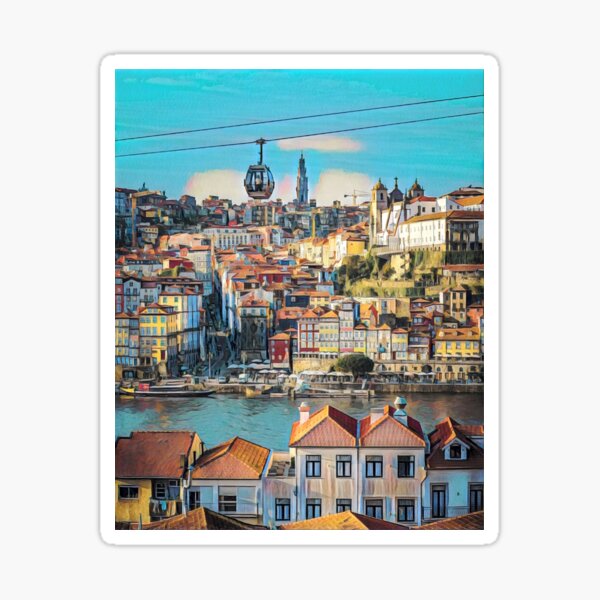 Item preview, Porto streets designed and sold by AnnaAndVibes.