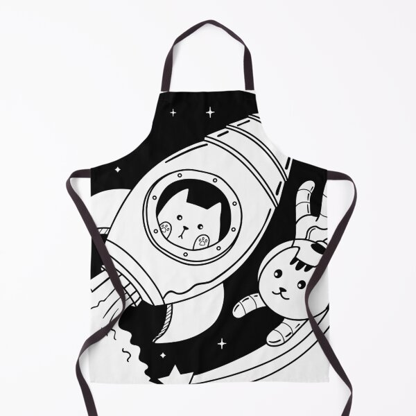 Item preview, Cute cat flying a rocket in Space designed and sold by kalud-zoldyck.