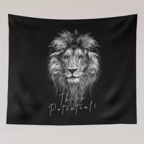 Item preview, Lion Attitude: Think Potential! designed and sold by G-Cafe.