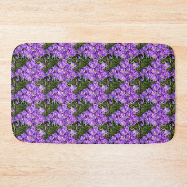 Item preview, Clump of English wild purple crocuses designed and sold by Violaman.
