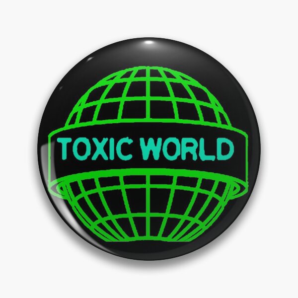 Item preview, TOXIC WORLD black designed and sold by CyberScum.