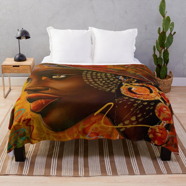 Item preview, Afro woman, color and strength. designed and sold by WillMartz.