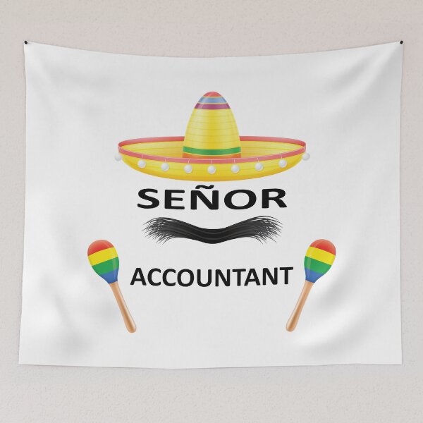 Aperçu de l'œuvre Senior Accountant créée et vendue par GeekHeadDesigns.